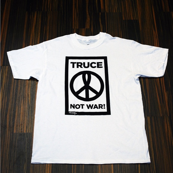TRUCE NOT WAR Shirt - Picture 1 of 8